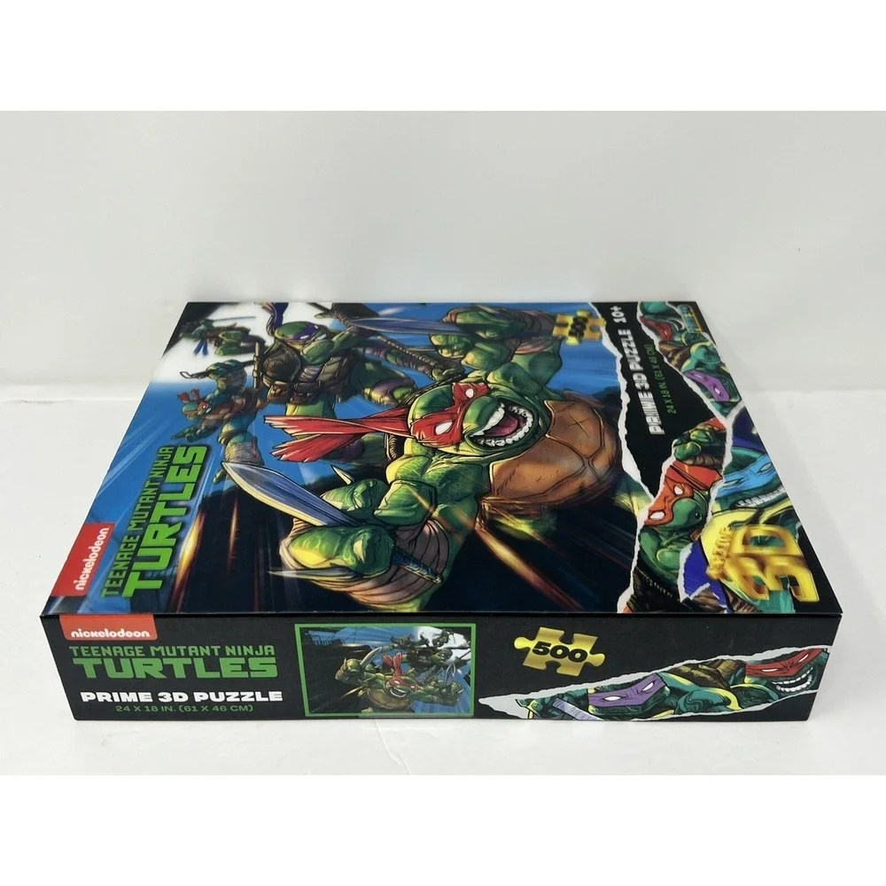 Nickelodeon Prime 3D Puzzle Teenage Mutant Ninja Turtles 500 Piece 24